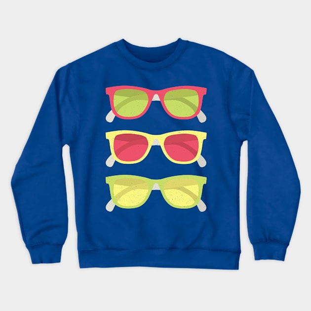 Summer Shade Crewneck Sweatshirt by HeatherDee